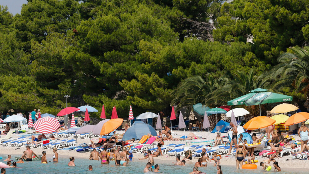 Plaža u Promajni, ilustracija