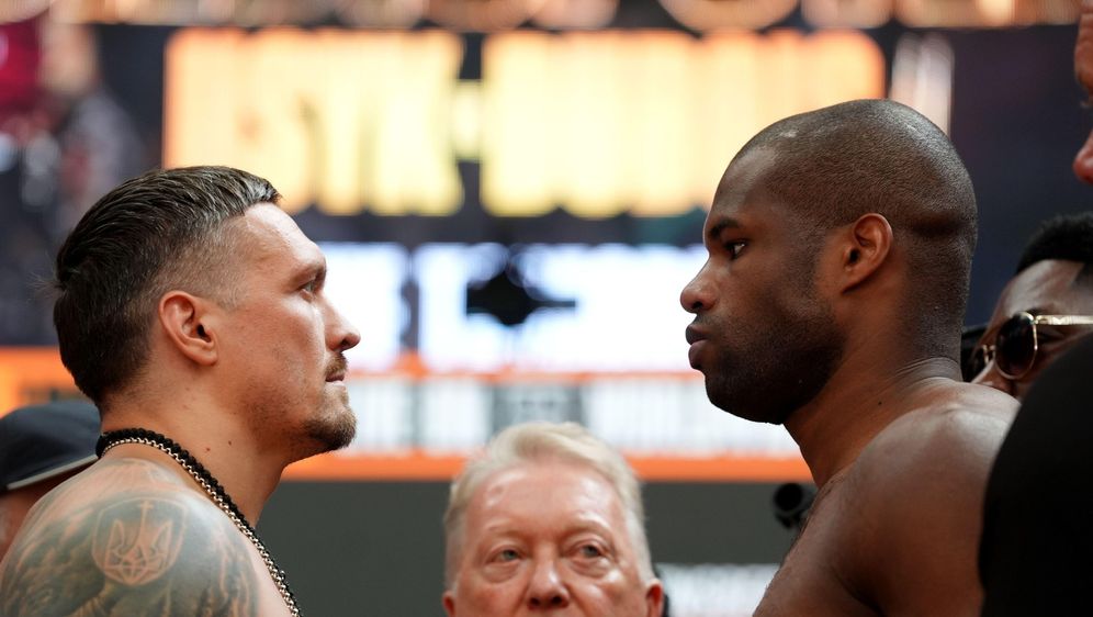 Oleksandr Usik i Daniel Dubois