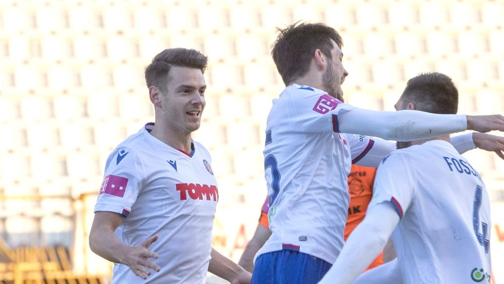 David Čolina (u sredini)