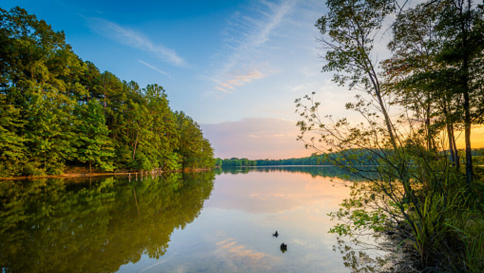 Jezero, ilustracija