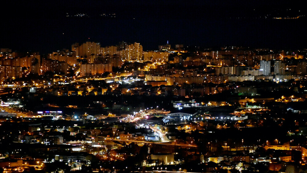 Split noću