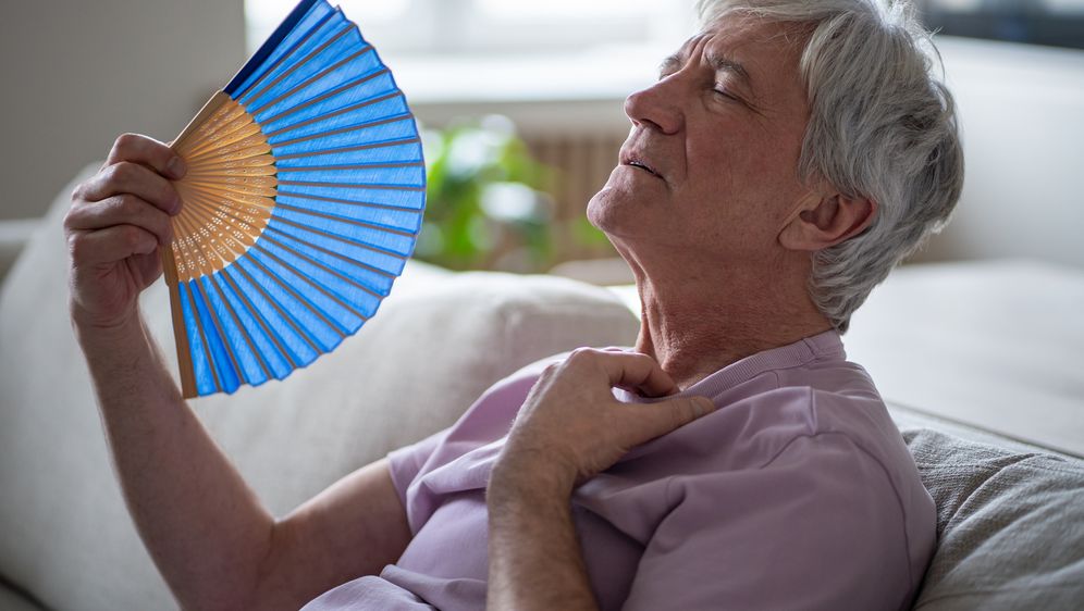 Stariji po vrućini, ilustracija