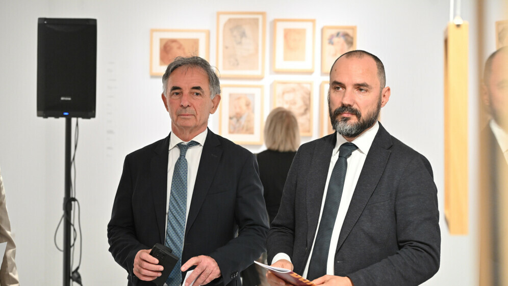 Milorad Pupovac i Boris Milošević