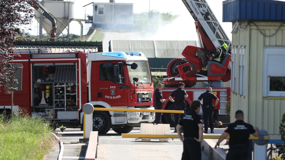 Vatrogasci, ilustracija