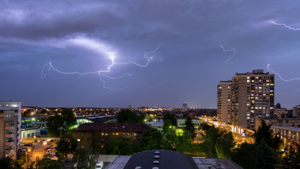 Grmljavinsko nevrijeme, ilustracija