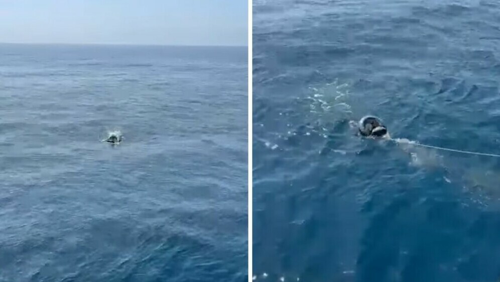 Muškarac koji je spašen