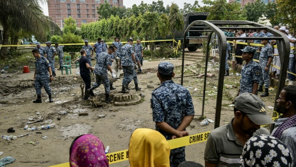 Pad zrakoplova u Bangladešu