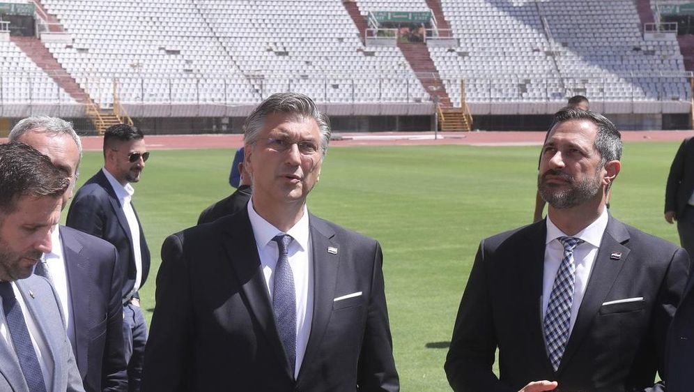 Andrej Plenković na Poljudu