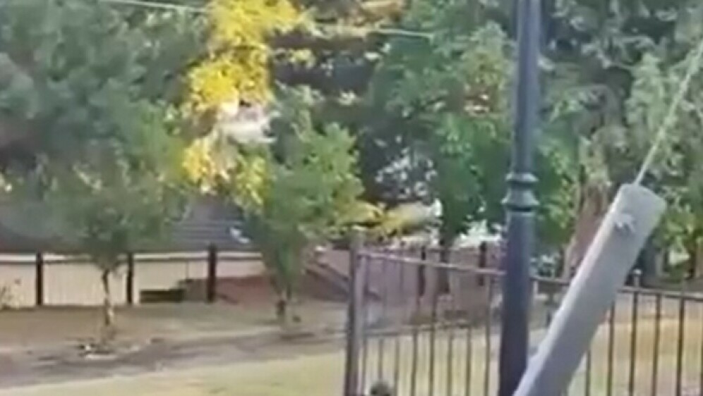 Prizor u školskom dvorištu