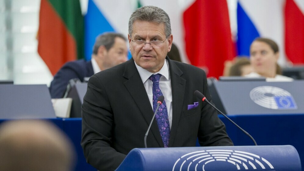 Povjerenik za trgovinu Maroš Šefčovič