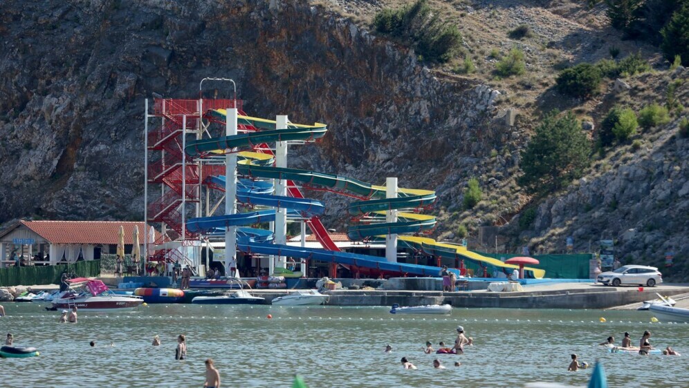 Tobogan na otoku Rabu