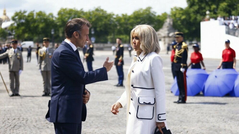 Emmanuel Macron i Brigitte Macron