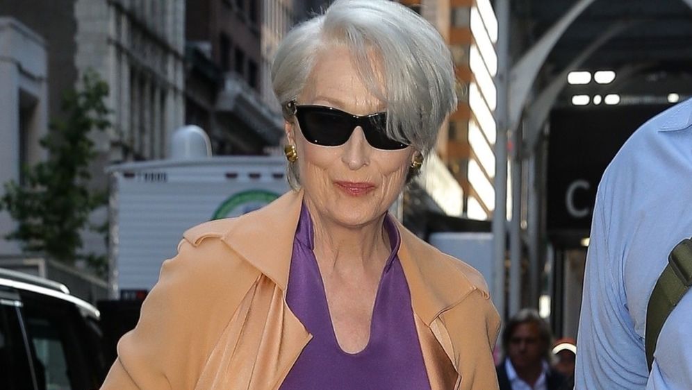 Prva kombinacija Meryl Streep sa seta "Vrag nosi Pradu 2"