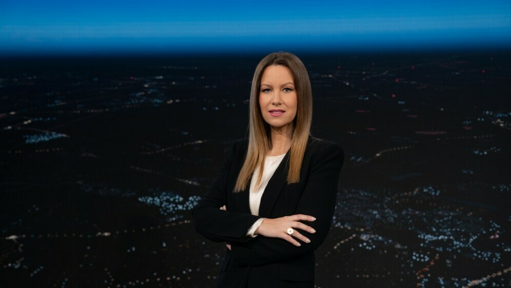 Novinarka Nove TV Barbara Štrbac