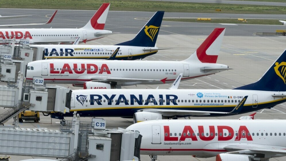 Zrakoplovi aviokompanije Ryanair, ilustracija