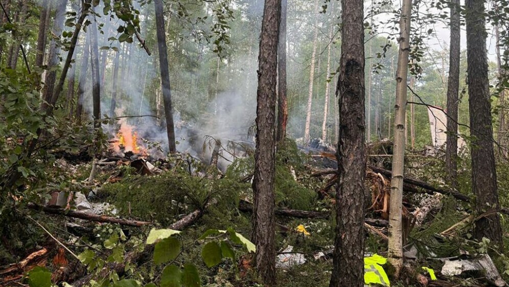 Srušen zrakoplov u Rusiji