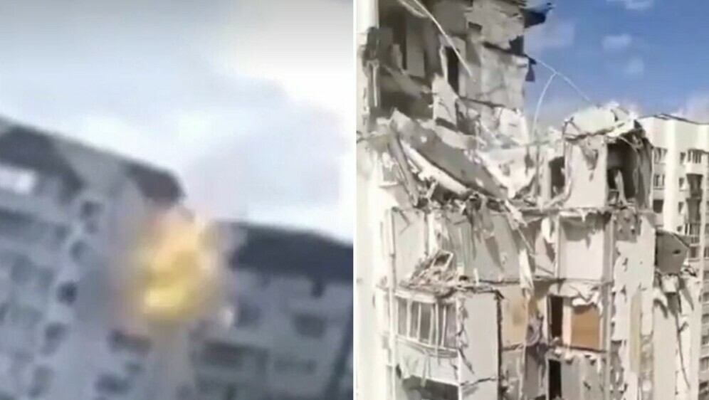 Eksplozija u zgradi, screenshot