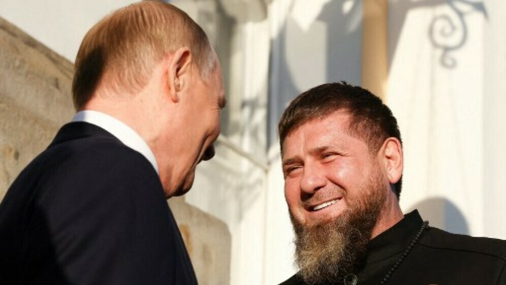 Vladimir Putin i Ramzan Kadirov