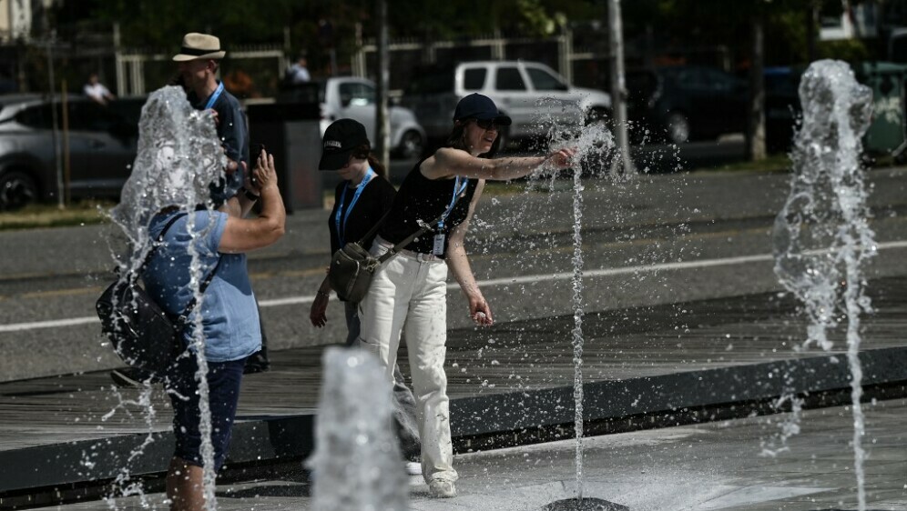 Toplinski val u Grčkoj
