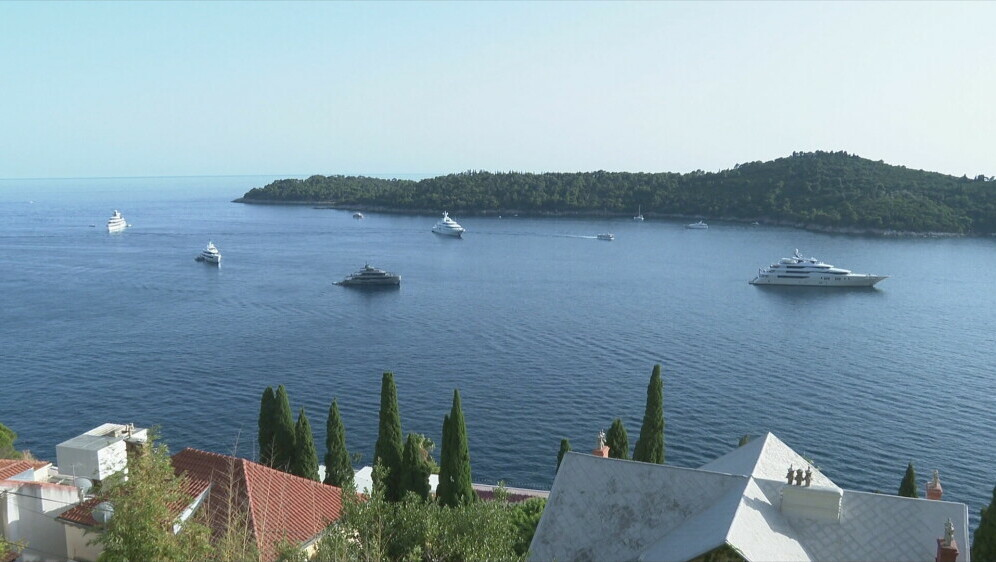 Jahte kod Dubrovnika