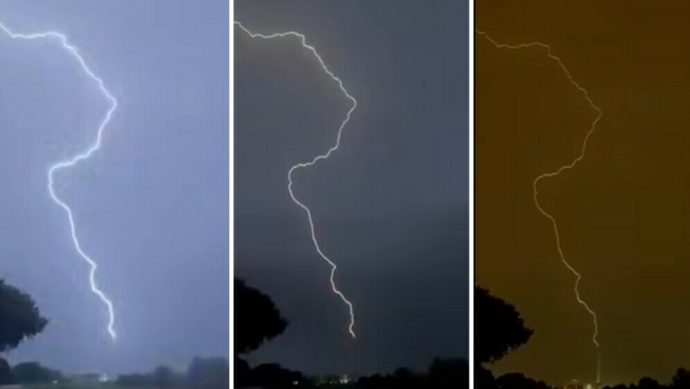 Munja pogodila dimnjak toplane u Zagrebu