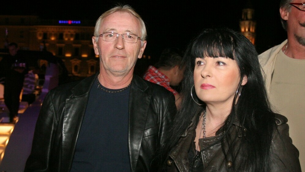 Oliver Dragojević i supruga Vesna