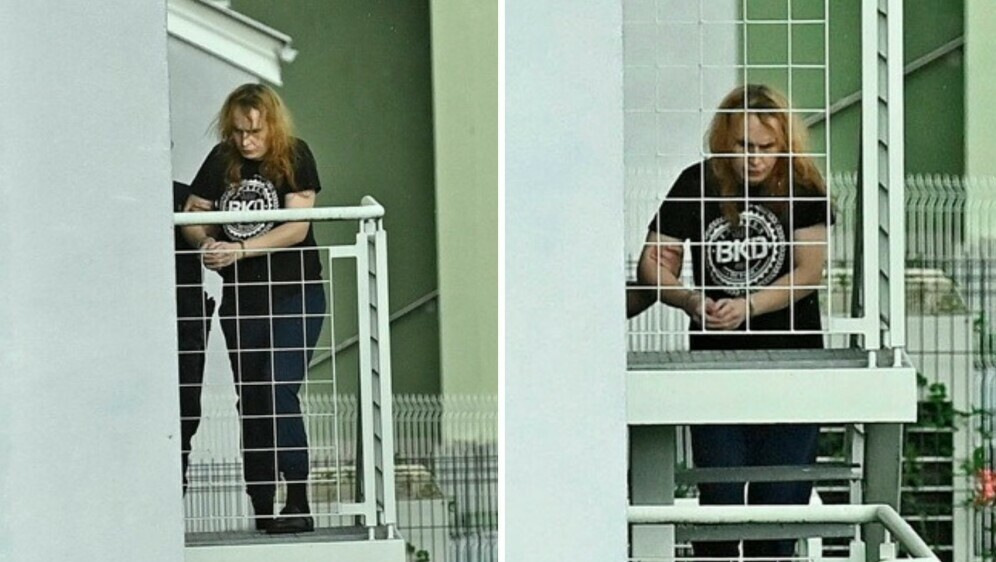 Privođenje osumnjičene za ubojstvo 36-godisnje Sonje Hranjec u Državno odvjetništvo