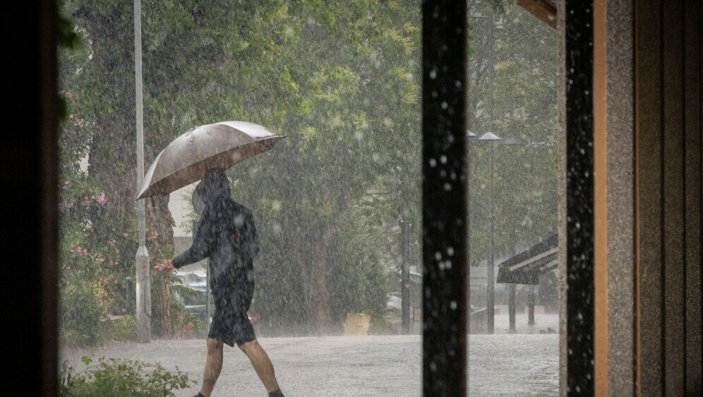 Nevrijeme u Splitu, ilustracija