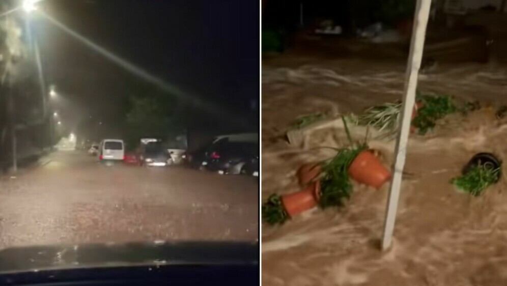 Nevrijeme na krajnjem jugu Hrvatske