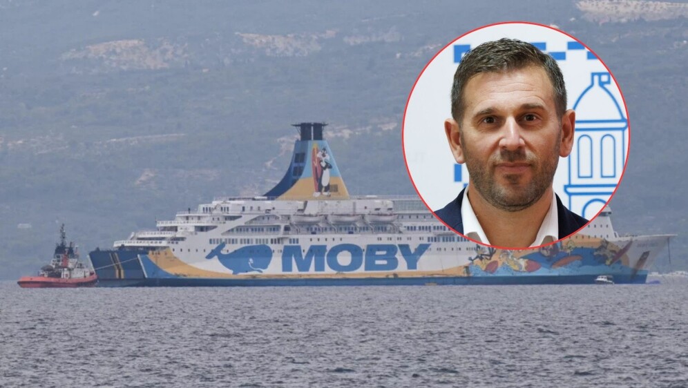 Brod Moby Drea i Tomislav Šuta
