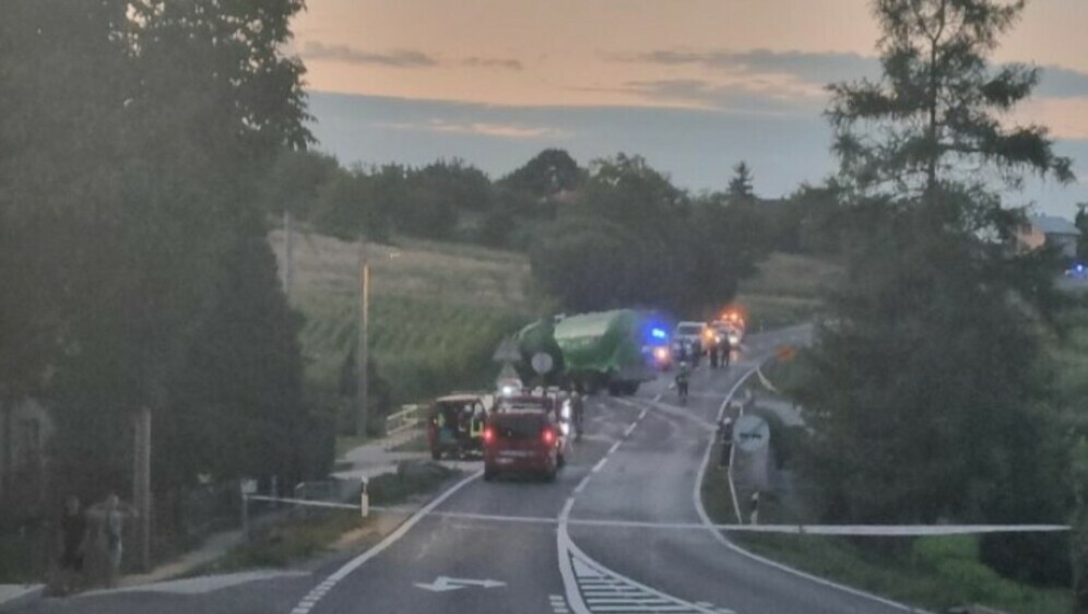 Prometna nesreća u Lužanu Biškupečkom kod Varaždina