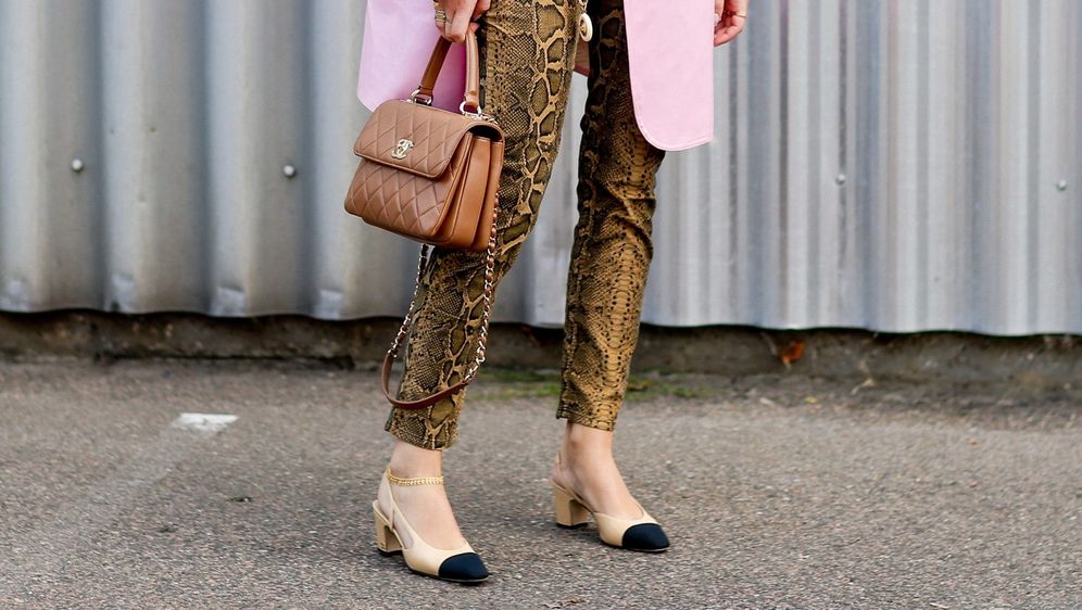 Chanelov slingback model u street style izdanju s Tjedna mode