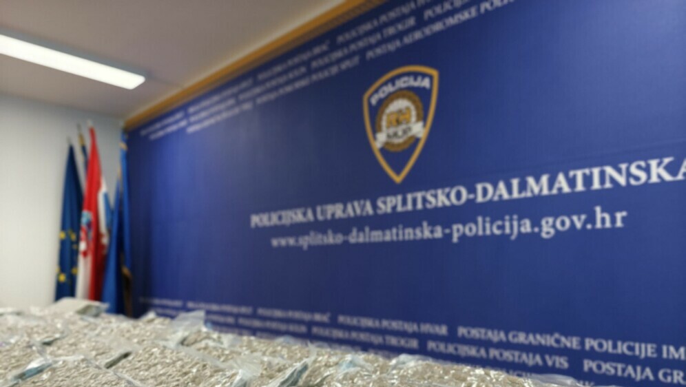 Na području Kaštela oduzeto 40 kilograma marihuane