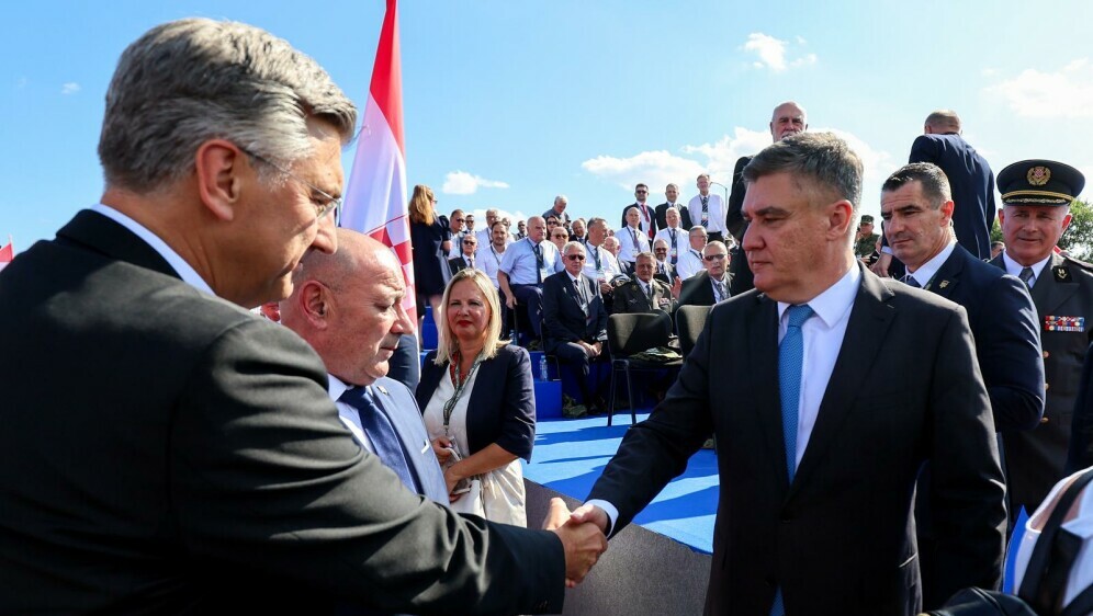 Premijer Andrej Plenković i predsjednik Zoran Milanović