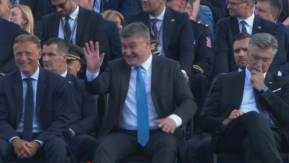 Državni vrh na tribini