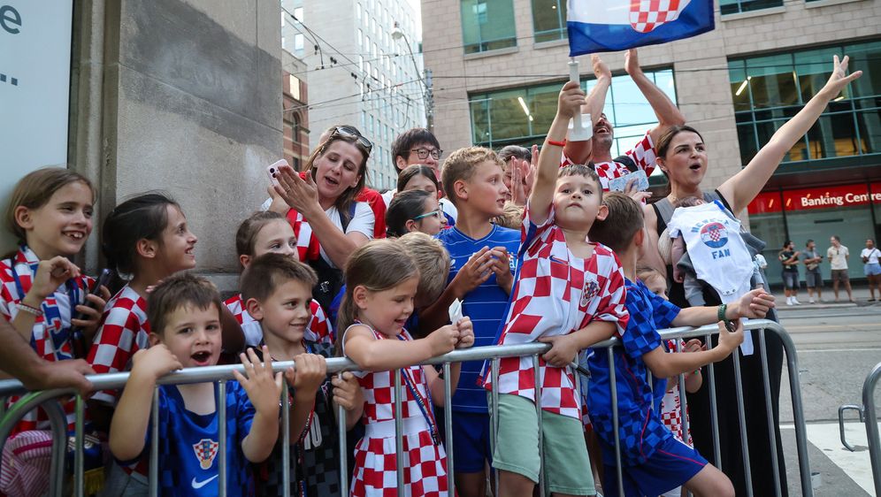 Hrvatski navijači u Kanadi