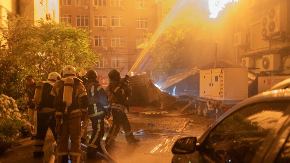 Ukrajinski napad dronom