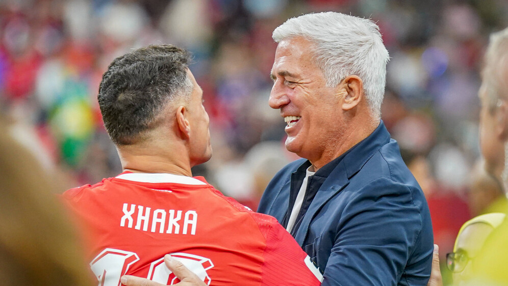 Granit Xhaka i Vladimir Petković