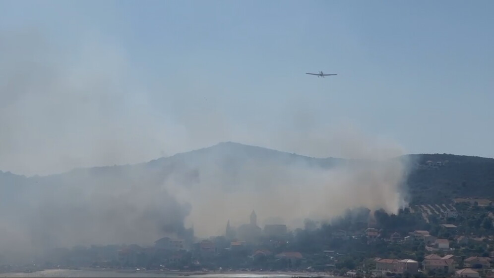 Požar kod Trogira