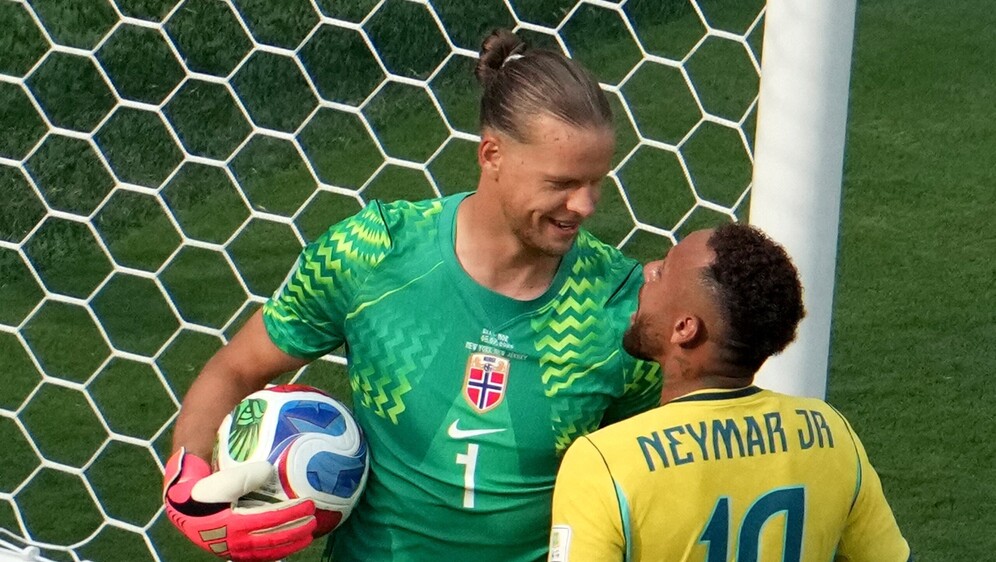 Neymar i Orjan Nyland