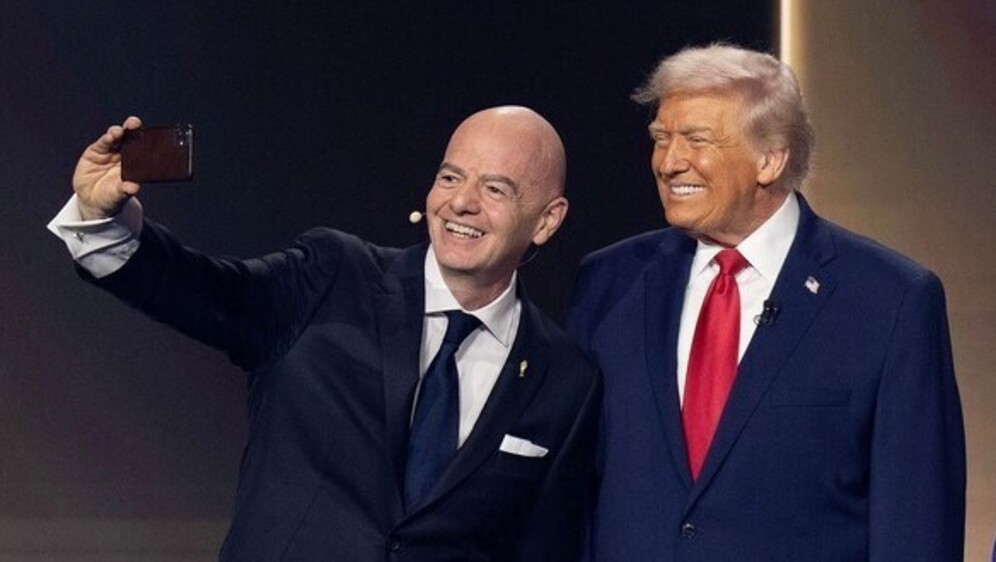 Infantino i Trump