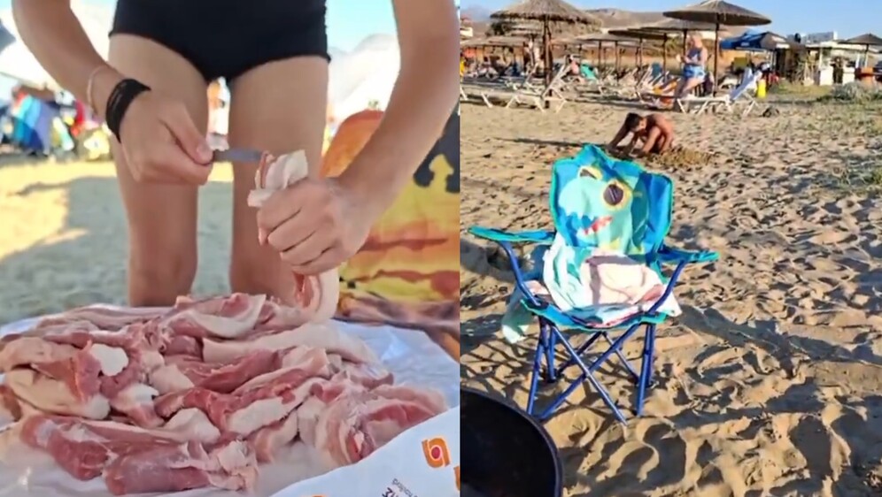 Roštilj na plaži