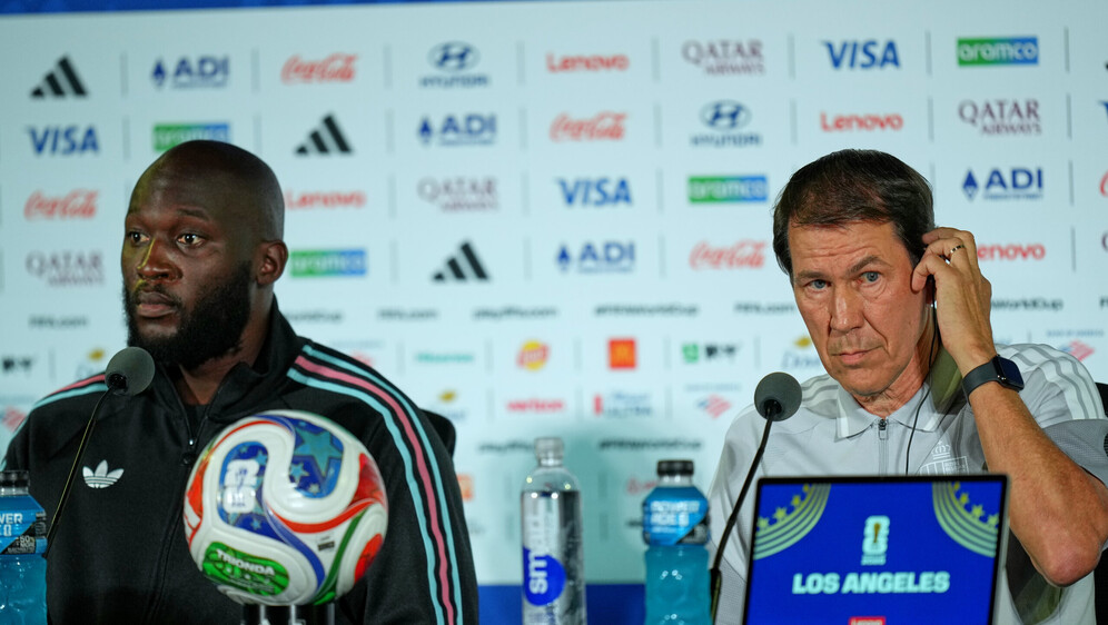 Romelu Lukaku i Rudi Garcia