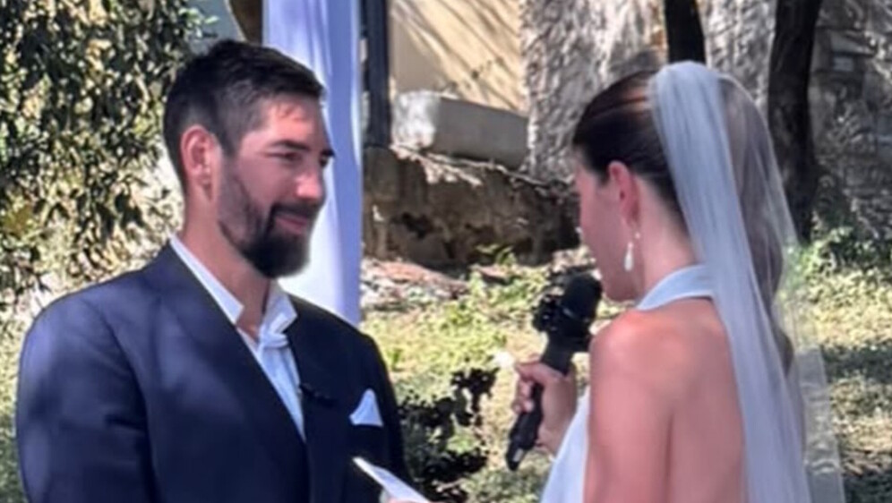 Nikola Karabatić i Géraldine Pillet - 2