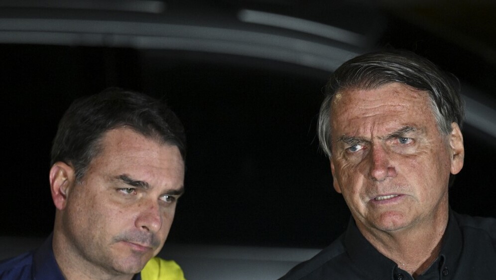 Flavio i Jair Bolsonaro