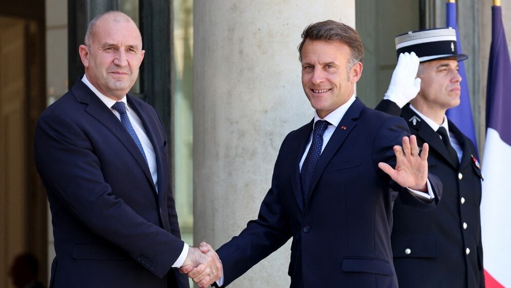Rumen Radev i Emmanuel Macron