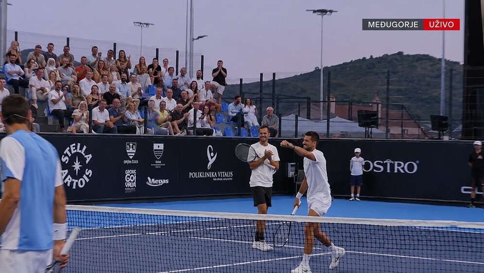 Novak Đoković i Mate Pavić