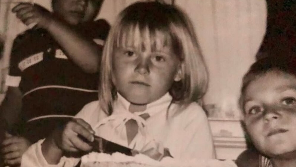 Danijela Martinović kao dijete