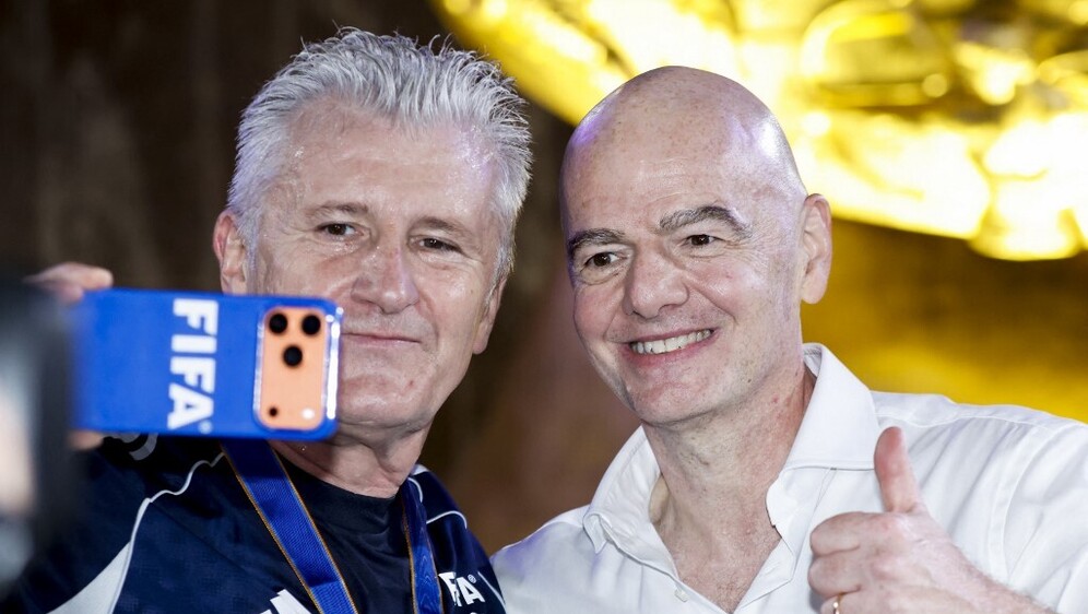 Davor Šuker i Gianni Infantino