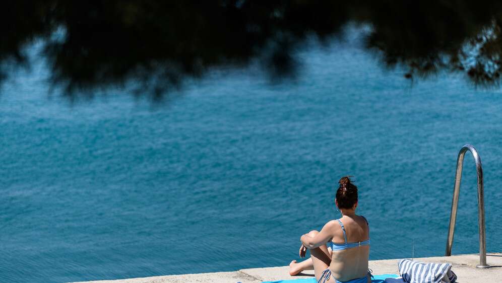 Plaža, ilustracija